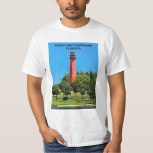 Faro de la entrada de Júpiter, camiseta de la