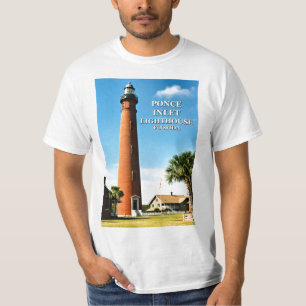 Faro de la entrada de Ponce de León, camiseta de