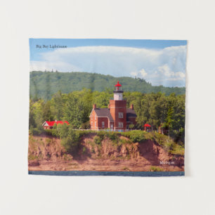 Faro de la Gran Bahía desde el tapiz del agua