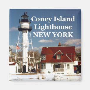 Faro de la isla Coney, imán de Nueva York