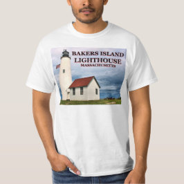 Faro de la isla de panaderos, camiseta de