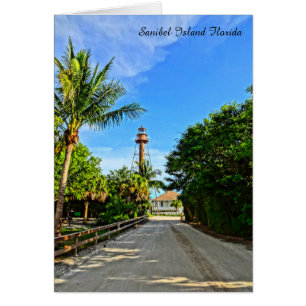 Faro de la isla de Sanibel - Florida Gulf Coast Ca
