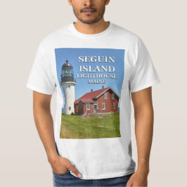 Faro de la isla de Seguin, camiseta Maine