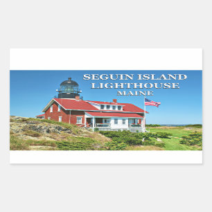 Faro de la isla de Seguin, Pegatinas de Maine