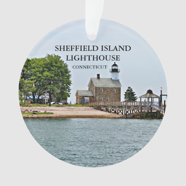 Faro de la isla de Sheffield, Ornamento CT (Anverso)