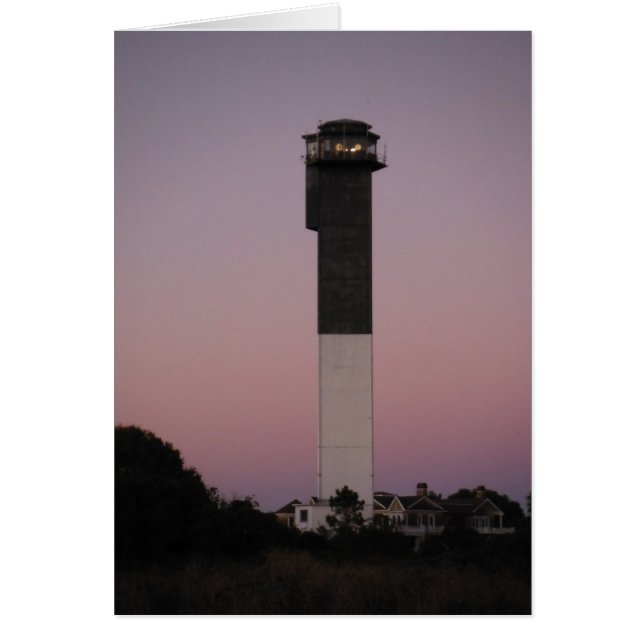 Faro de la isla de Sullivan al atardecer (Frente)
