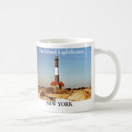 Faro de la isla del fuego, taza de Nueva York