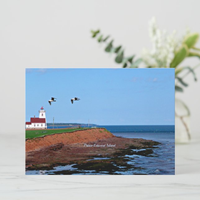 Faro de la Isla del Príncipe Eduardo (Anverso de pie)