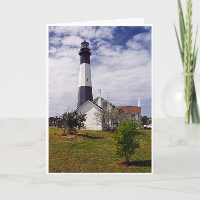 Faro de la isla Tybee (Anverso)
