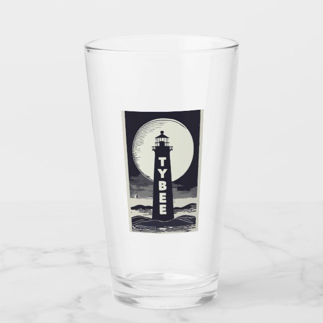 Faro de la isla Tybee Georgia Luna (Anverso)