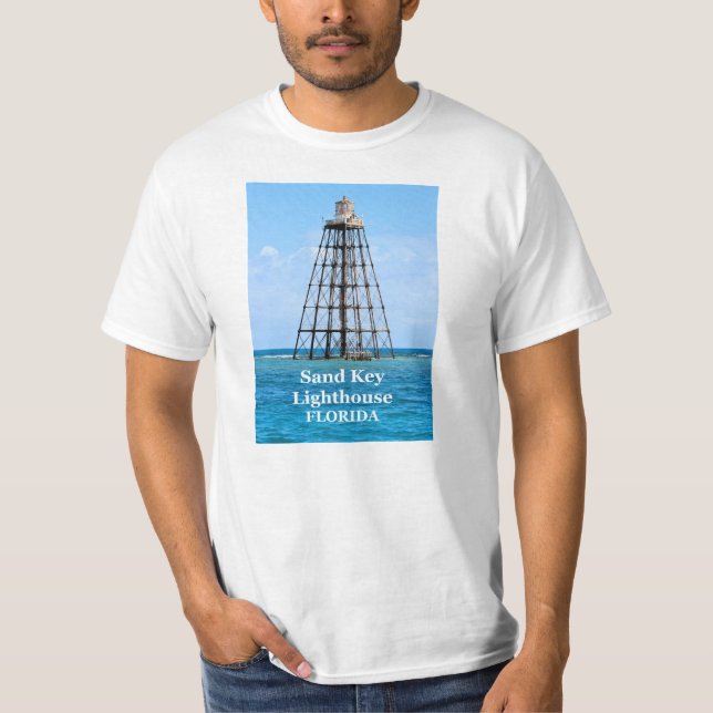 Faro de la llave de arena, camiseta de Florida (Anverso)