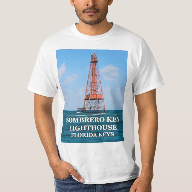 Faro de la llave de Sombrero, camiseta de las llav (Anverso)
