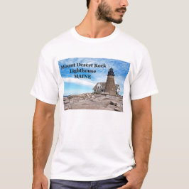 Faro de la roca del desierto del Monte, camiseta d