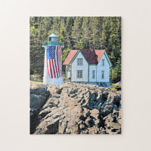 Faro de Little River, Maine Puzzle