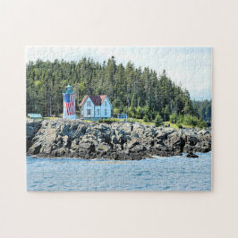 Faro de Little River, rompecabezas de Maine