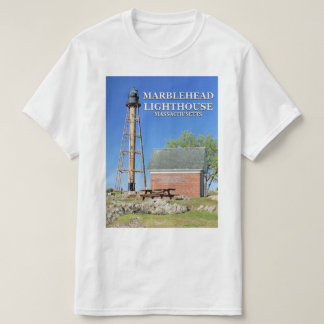 Faro de Marblehead, camiseta de Massachusetts