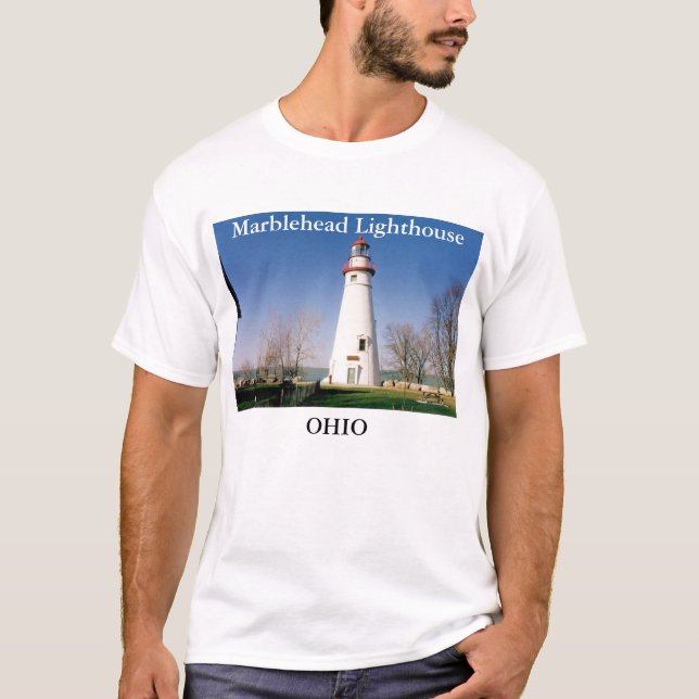 Faro de Marblehead, camiseta de Ohio (Anverso)