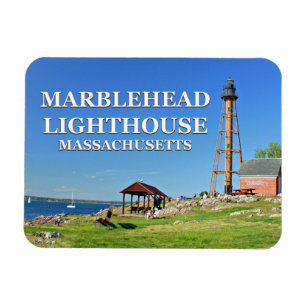 Faro de Marblehead, imán de Massachusetts Flexi