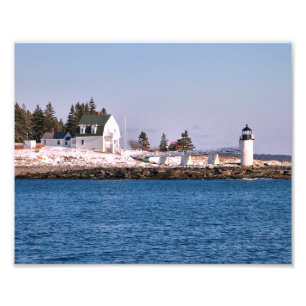 Faro de Marshall Point Maine Impresión de Foto