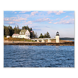 Faro de Marshall Point Maine Impresión Fotográfica