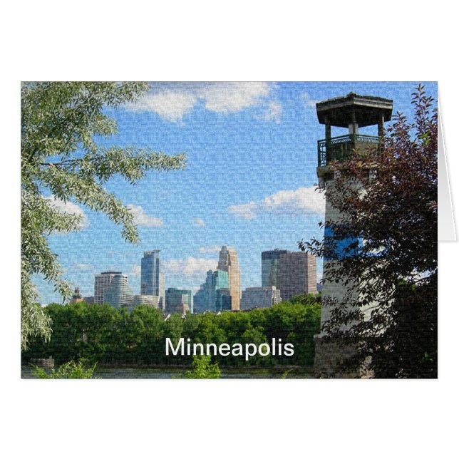 Faro de Minneapolis y Boom Island (Anverso (Horizontal))