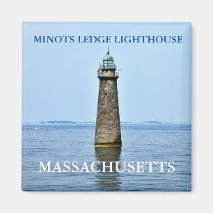 Faro de Minots Ledge, imán de Massachusetts