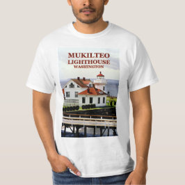 Faro de Mukilteo, camiseta de Washington