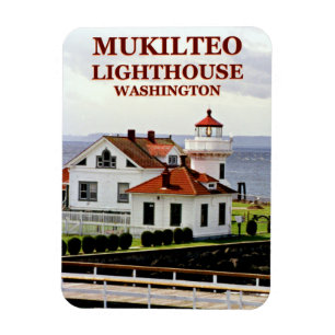 Faro de Mukilteo, imán de Washington Flexi