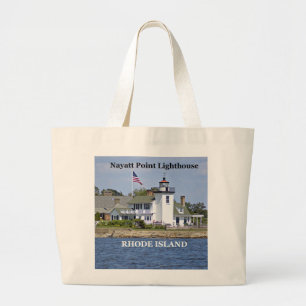 Faro de Nayatt Point, Bolsa de Tote de Rhode Islan
