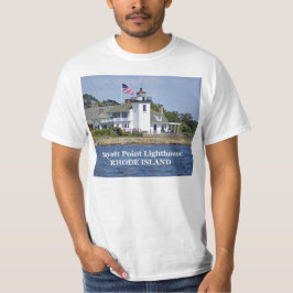 Faro de Nayatt Point, camiseta de Rhode Island
