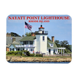 Faro de Nayatt Point, imán de Rhode Island
