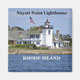 Faro de Nayatt Point, imán de Rhode Island