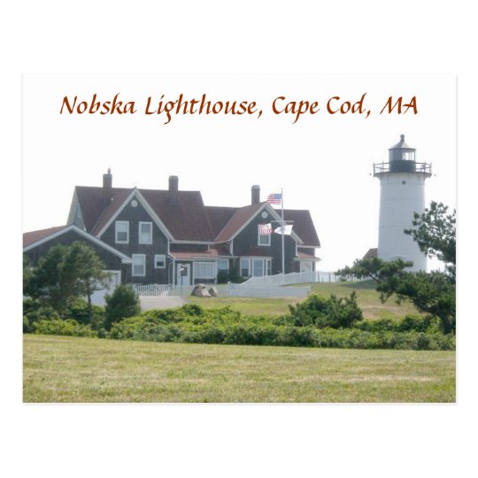 Faro de Nobska, Cape Cod, postal #1 del mA