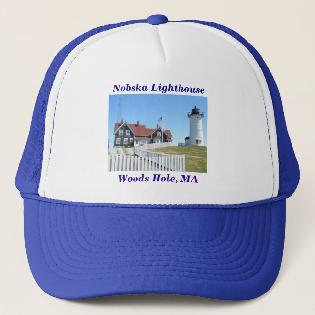 Faro de Nobska, maderas agujero, gorra de las (Anverso)
