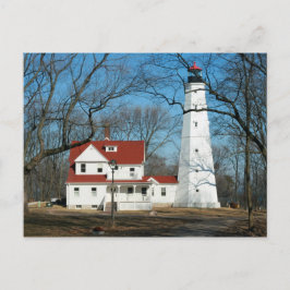 Faro de North Point, postal de WI Milw