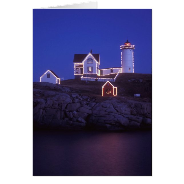 Faro de Nubble de Cabo Neddick Maine (Frente)