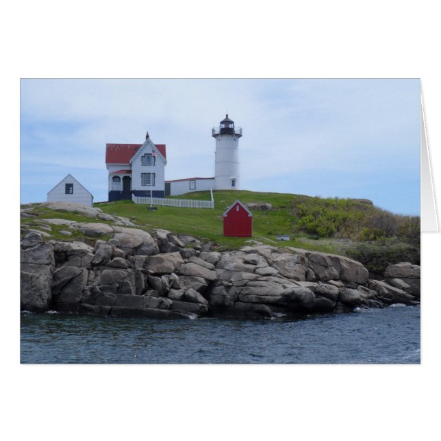 Faro de Nubble - Maine (Anverso (Horizontal))
