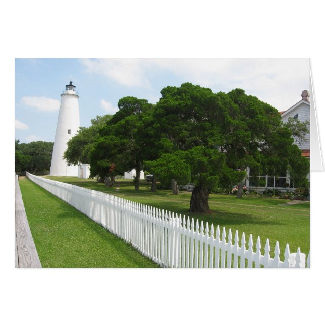 Faro de Ocracoke (Anverso (Horizontal))