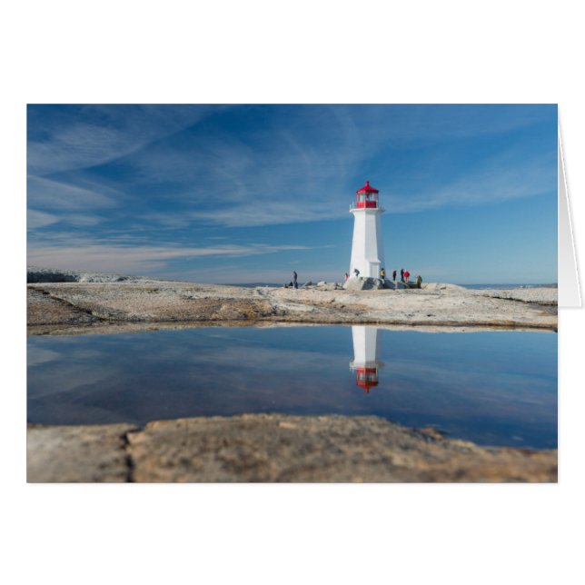 Faro De Peggy'S Cove | Canadá (Anverso (Horizontal))