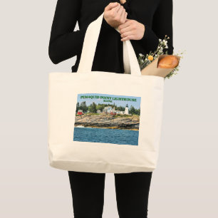 Faro De Pemaquid Point, Bolsa De Maine Tote