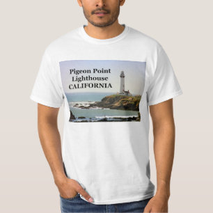 Faro de Pigeon Point, camiseta de California
