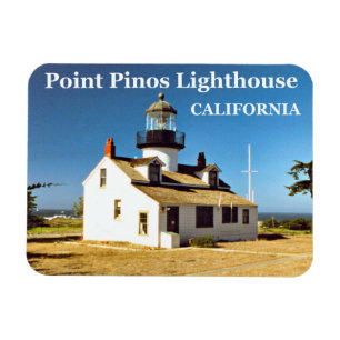 Faro de Pinos del punto, imán de la foto de
