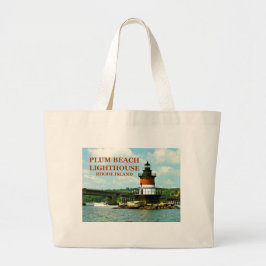 Faro de Plum Beach, Bolsa de Tote de Rhode Island