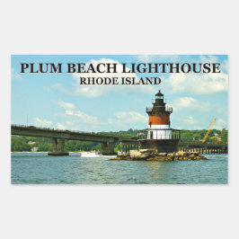 Faro de Plum Beach, Pegatinas de Rhode Island