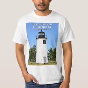 Faro de Plum Island, camiseta de Massachusetts