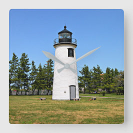 Faro de Plum Island, reloj de pared de Massachuset