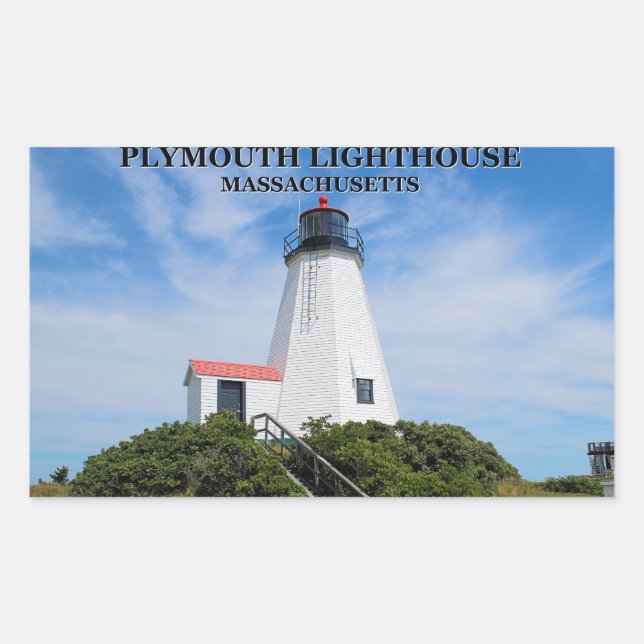 Faro de Plymouth, "El Gurnet", Pegatinas de MAMÁES (Anverso)