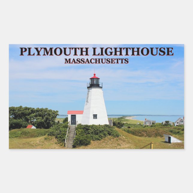 Faro de Plymouth, "El Gurnet", Pegatinas de MAMÁES (Anverso)