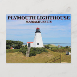 Faro de Plymouth, "El Gurnet", postal de MAMÁES