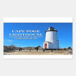 Faro de Poge del cabo, pegatinas de Massachusetts